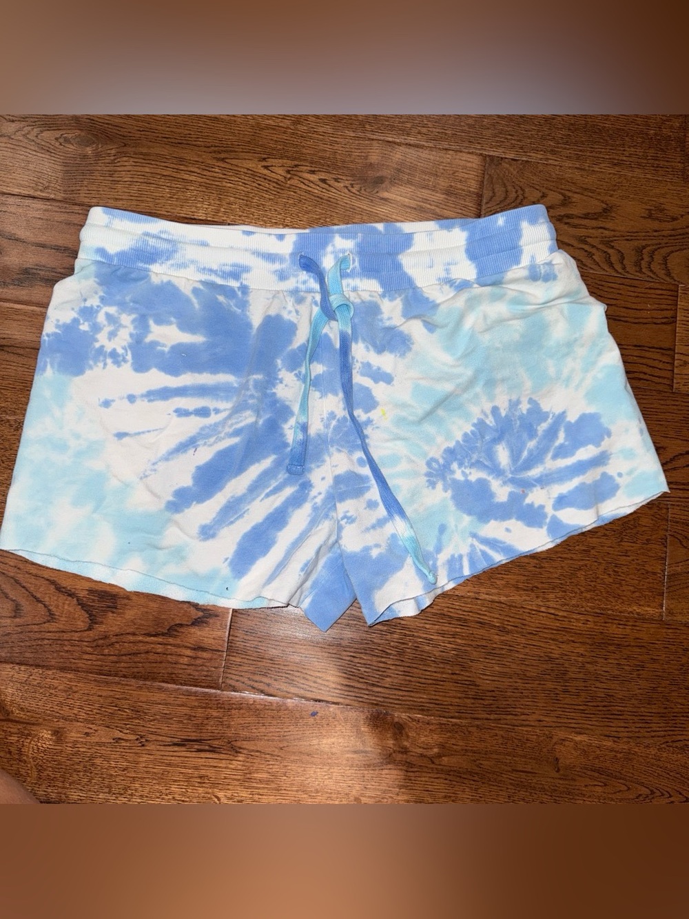 Spiritual Gangster Med. Tie-Dye Women's Shorts {I CUT THESE INTO SHORTS}